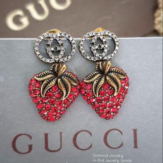 พร้อมส่ง Earring ต่างหูงานไฮเอน เหมือนทุกจุดค่ะ ตัวเรือนสีทองแอนทีค งานอย่างดี อะไหล่ทองคลาสสิค