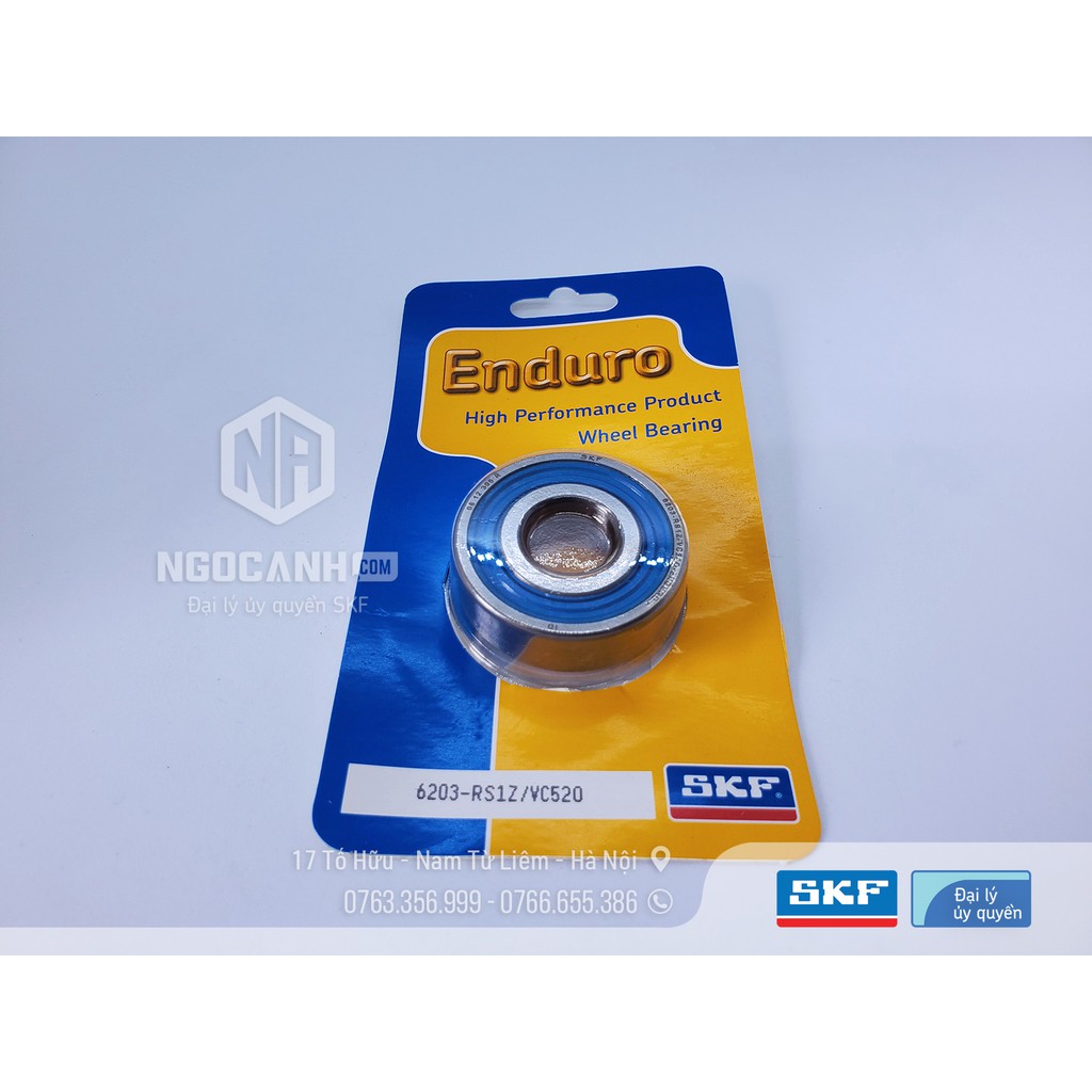 แบริ่งรถจักรยานยนต์ Skf Enduro 6203-RS1Z/VC520