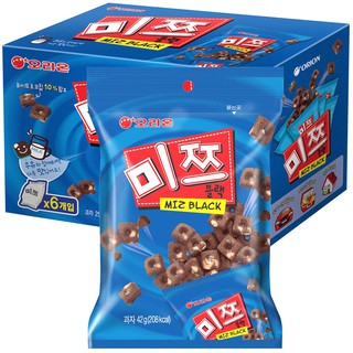 พร้อมส่ง 미쯔블랙 ซีเรียลรสช็อกโกเเลต ORION Mitz Black 60g, 84g