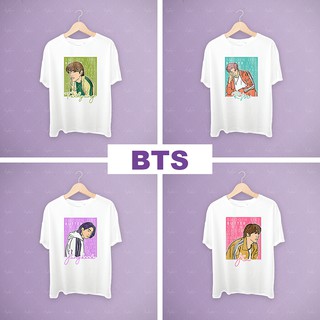 เสื้อยืด Hey Noona BTS Butter Vector Portrait Tshirt Unisex (PH/COD)