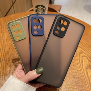 เคสโทรศัพท์แบบด้าน กันกระเเทก สำหรับ Realme 8 5G Pro 7 7i 6 6i 5 5i 5s Q กันกล้อง เคสใสกันกระแทก