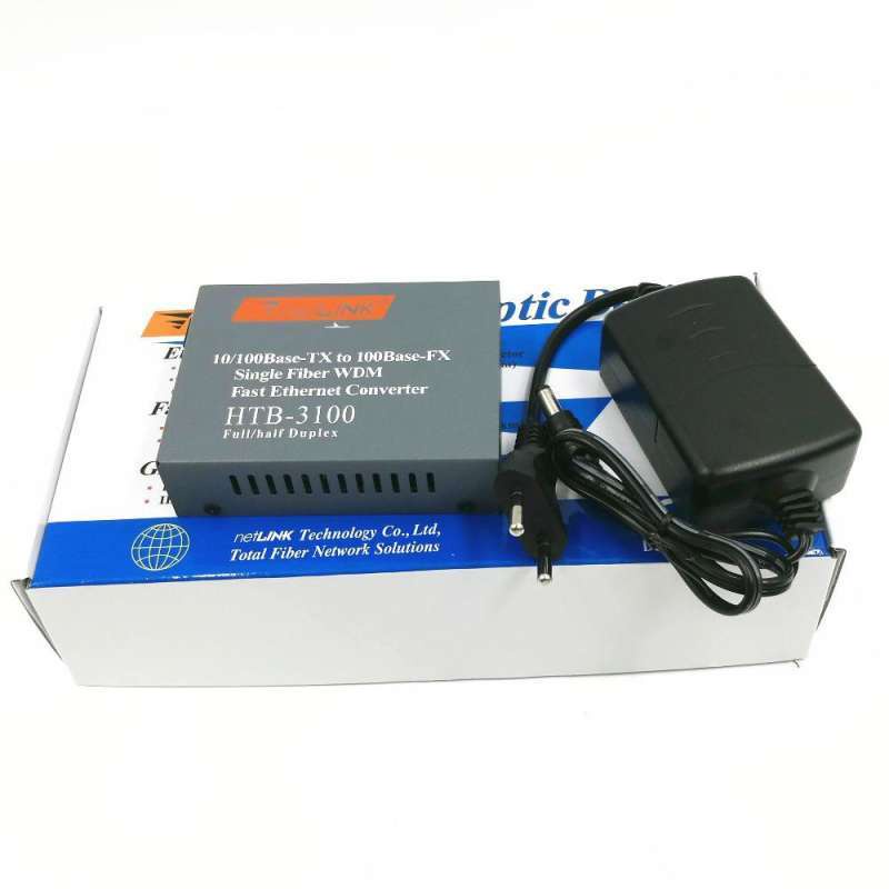 Lan to Fiber Optic Converter 10/100 Mbps Netlink HTB 3100 A/B - คู่AB