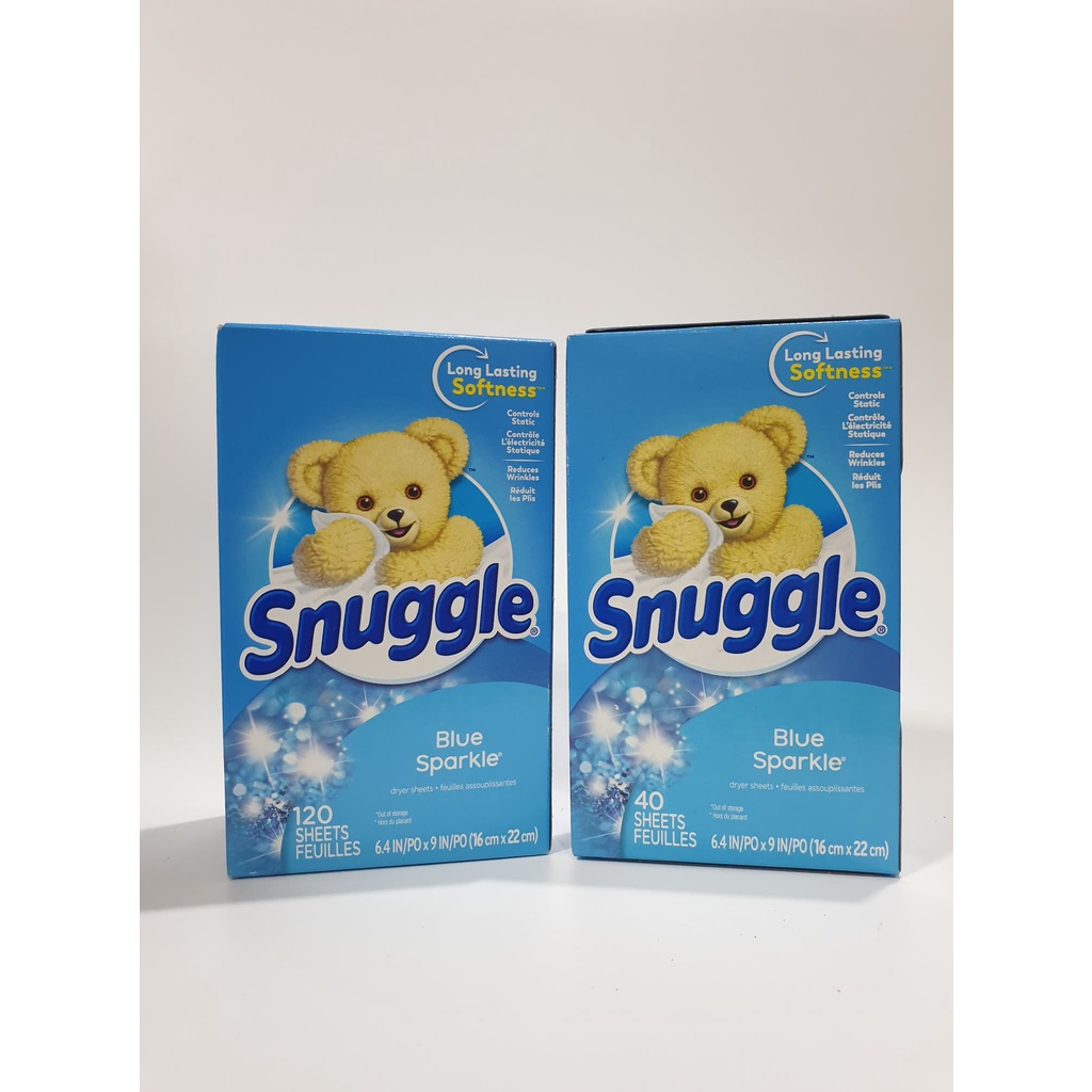 Snuggle Fabric Softener Dryer Sheets แผ่นอบผ้า น้ำยาปรับผ้านุ่มแบบแผ่นสำหรับเครื่องอบผ้า