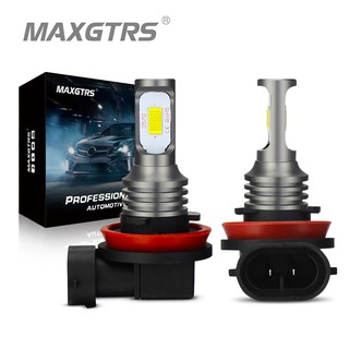 MAXGTRS 2x H1 H7 H8 9005 HB3 9006 HB4 H16 H1 H3 880 881 H27W H27 H27W/2 3570 Chip Canbus Led Bulb Car Led Fog Driving Lights DRL Lamp White 6000K Gold 3000K Ice Blue