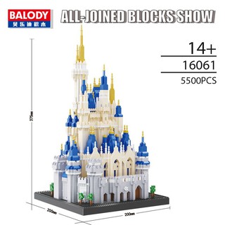 ตัวต่อนาโน ปราสาทสุดสวย Balody 16061 จำนวนตัวต่อ 5500ชิ้น