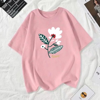 พร้อมส่ง ⛈️ เสื้อยืดผู้หญิง 🌸 เสื้อเชิ้ตผู้หญิง ⭐New เสื้อยืดแขนสั้น เสื้อยืดแขนสั้นพิมพ์ลาย เสื้อยืดลำลอง T-619