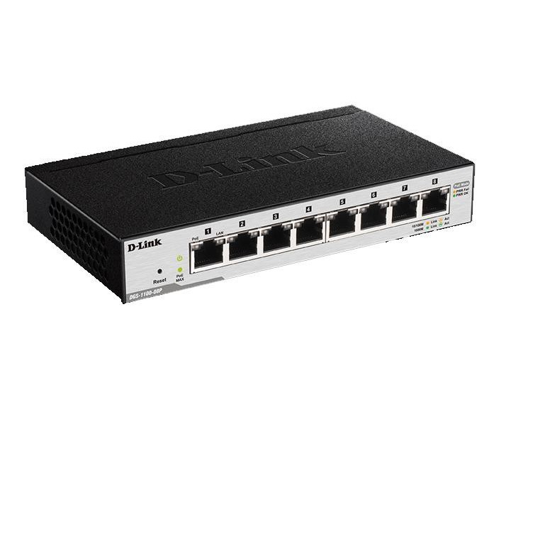 DLINK SWITCH & ROUTER DLINK DGS-1100-08P Model : DGS-1100-08P  /  DLINK, DGS-1100-08PV2 Model : DGS-