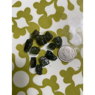 (A) พลอยดิบแท้ กรีน อพาไทร์ (Green Apatite)พลอยธรรมชาติ 100% น้ำหนัก 69.00 กะรัต