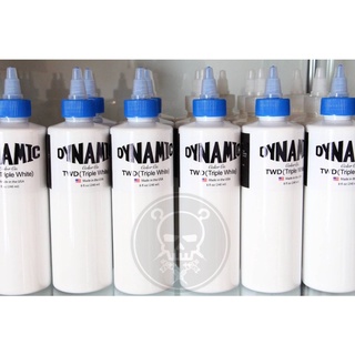 สีสัก สีขาว TWD/Triple White/หมึกสัก/หมึกไดนามิก/สีไดนามิก/หมึกไดนามิค/สีไดนามิค/TWD/Dynamic/Ink/สีแท้100%