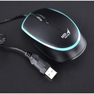 เมาส์ Optical Mouse MD-TECH MD-164 USB