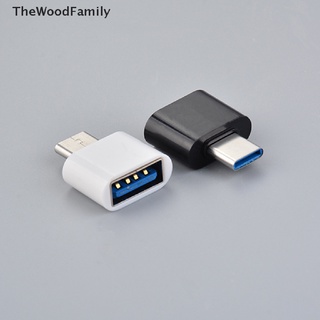 Twf Mini Type C เป็น USB อะแดปเตอร์ OTG เชื่อมต่อข้อมูล สําหรับโทรศัพท์มือถือ Android