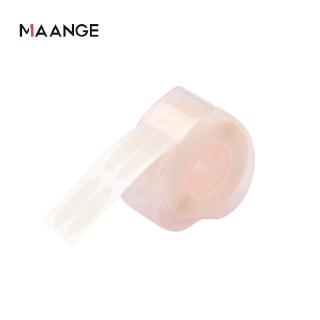 MAANGE เครื่องมือแต่งหน้าสติ๊กเกอร์เปลือกตาธรรมชาติคู่ (1 ม้วน)