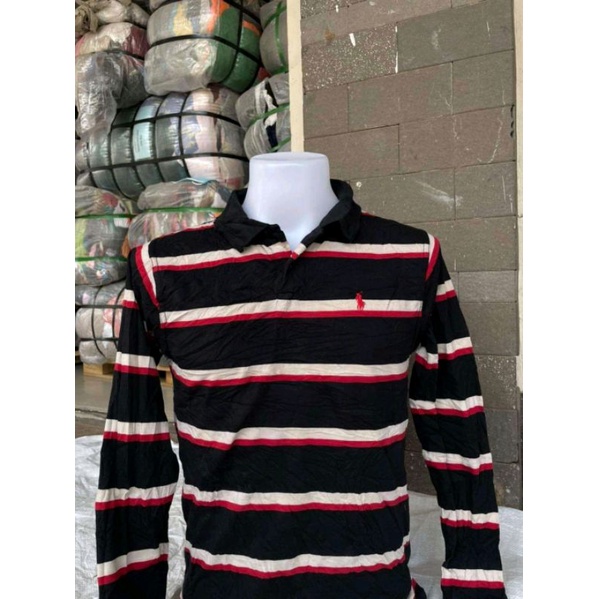 ยกกระสอบเสื้อคอปกแขนยาวUSA