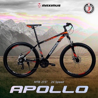 จักรยานเสือภูเขา Maximus Apollo 27.5 รุ่นขายดีสุดๆๆ