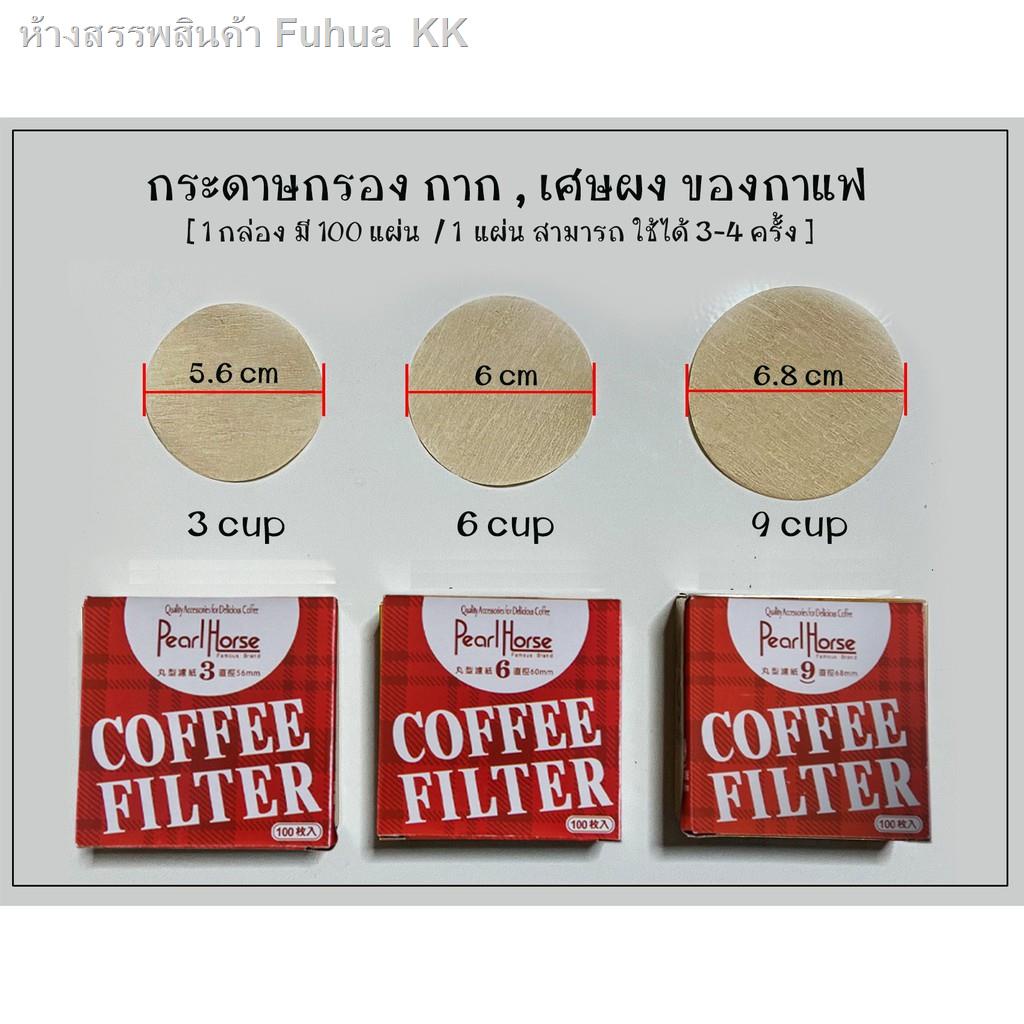 ○┋Coffee Filter สำหรับกรองเศษกาแฟสำหรับ Moka Pot ATOM COFFEE  (กล่องเปลี่ยนเป็นสีแดง )