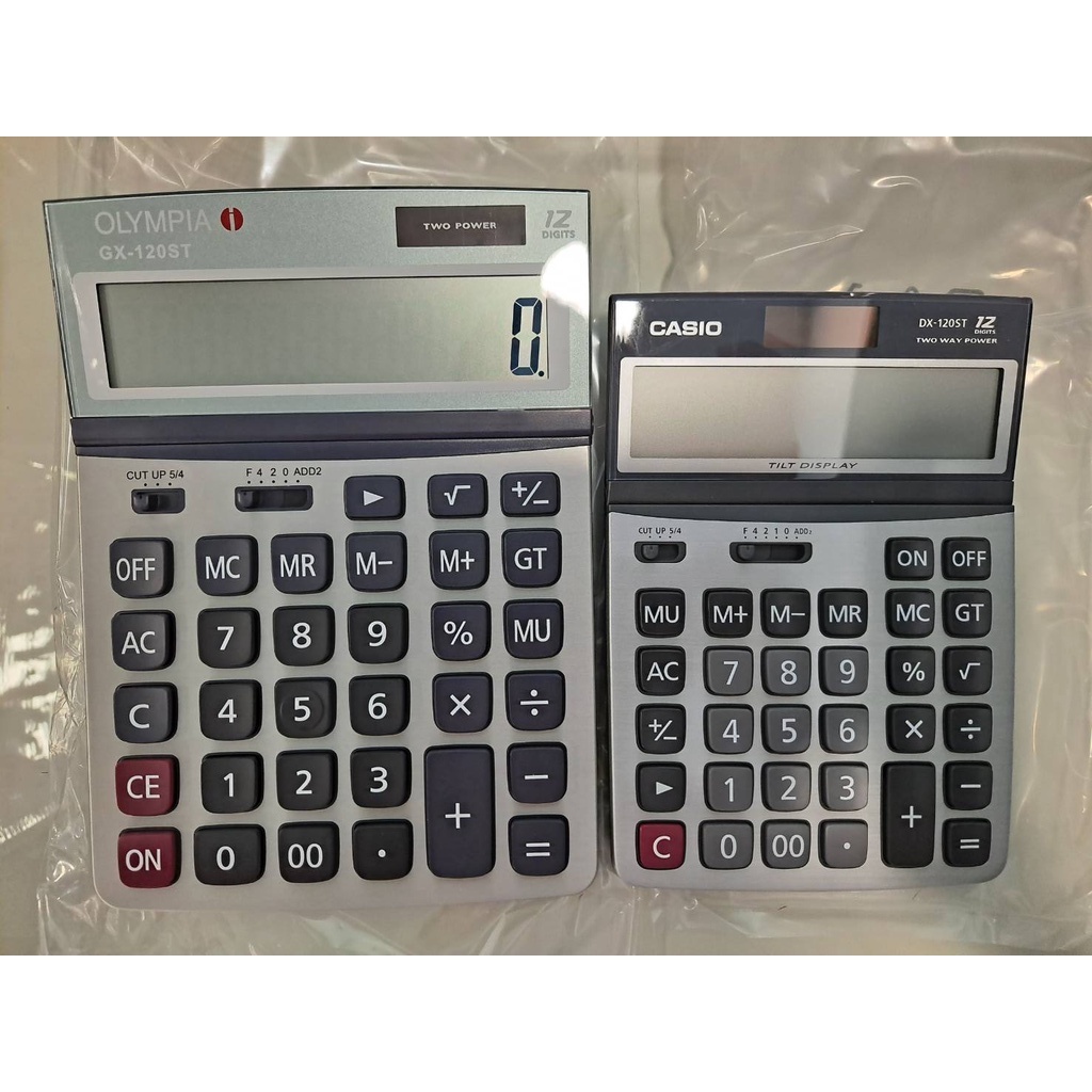 GX-120ST (GX120ST) เครื่องคิดเลข Olympia 12 หลัก ของแท้ ของใหม่ ประกัน ...