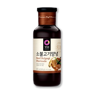 โปรโมชัน! ชองจองวอน ซอสหมักเนื้อเกาหลีบุลโกกิ 500 กรัม Chung Jung One Beef Bulgogi Marinade 500 G