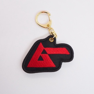 พวงกุญแจ "Mu" logo type embroidery keychain by Mu Official Comiket Shop