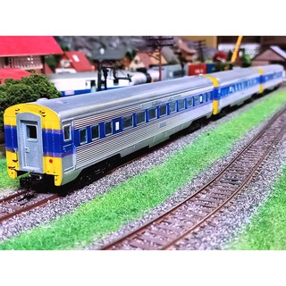 โมเดลรถไฟไทย ตู้โดยสารปรับอากาศ HO Scale * สร้างใหม่จากรถมือสอง *