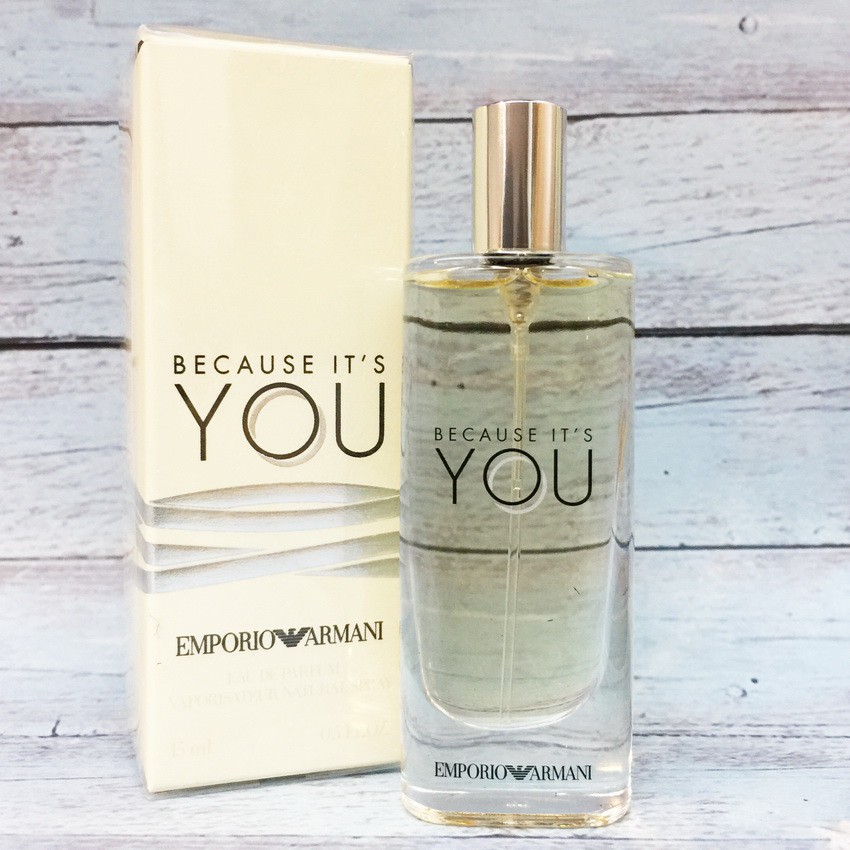 emporio armani because it's you 15ml