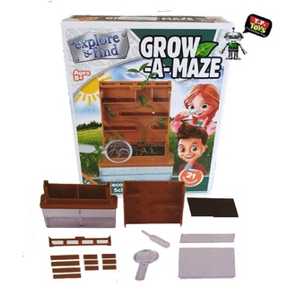 T.P. TOYS GROW-A-MAZE วิทยาศาสตร์แสนสนุก ชุดทดลองการเติบโตของต้นไม้ ปัจจัยที่เกี่ยวข้องการเลื้อยของต้นไม้