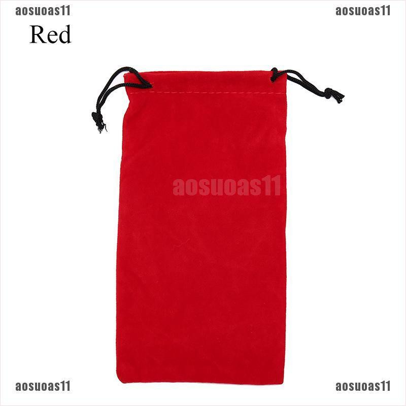 aosuOAS1pcleatherfabricsunglassesjewelrypouchsofteyeglassesbag