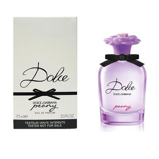 DOLCE &amp; GABBANA Dolce Peony EDP 75 ml.  เทสเตอร์ กล่องขาว