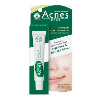 Mentholatum Acnes Sealing Jell เมนโทลาทั่ม แอคเน่ส์ ซีลลิ่ง เจล แต้มสิว