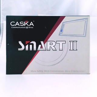 เครื่องเสียงติดรถยนต์ 2DIN มีนำทาง GPS NAVI CASKA SMART II พร้อมจอ 6.2 นิ้ว เล่นแผ่นDVD CD ดีวีดีได้แบรนด์ดังเกรดญี่ปุ่น