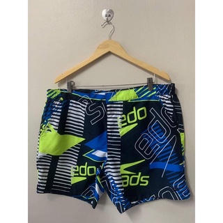 Speedo กางเกงคัตตอนลายใส่สบาย