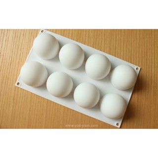 Yodyiam แม่พิมพ์สบู่ วงกลมนูนสูง ขอบมิติ 120กรัม B685