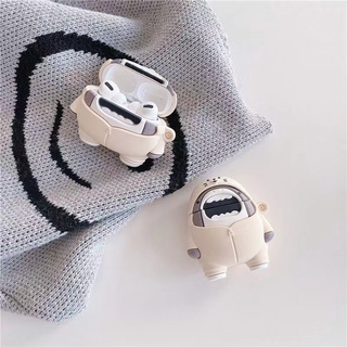 เคสหูฟังบลูทูธไร้สาย กันกระแทก ลายฉลาม สําหรับ Airpods 1 2 Pro 3 2021 Inpods 12 I12 I10 I9s I11