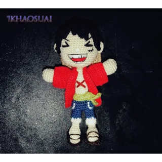พวงกุญแจลูฟี่ หมวกฟาง คุณกัปตัน