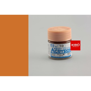 สีสูตรน้ำ ACRYSION COLOR N10 Copper 10ml