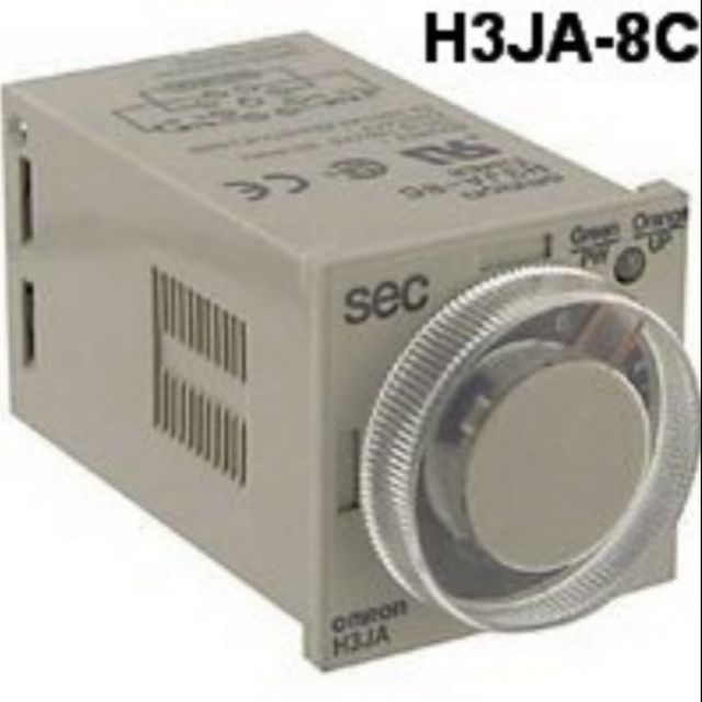 TIMER​  ไทม์​เมอร์​  OMRON.​ H3JA-8C.​  200-240VAC​ Solid​ State