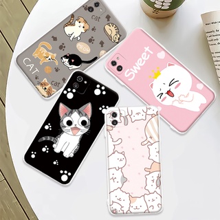 เคสโทรศัพท์ซิลิโคน TPU แบบนิ่ม ลายการ์ตูนน่ารัก สําหรับ Samsung A03