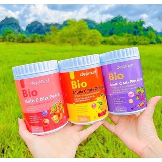 BIO Multi C mix ไบโอวิตามินซีดีพราวด์  พร้อมส่งทั้ง3 สูตร