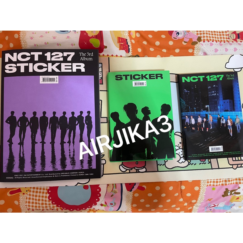 พร้อมส่ง บั้มเปล่า NCT127 Sticker