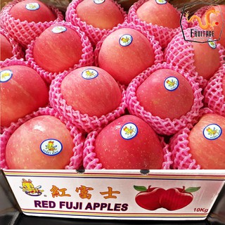แอปเปิ้ลฟูจิ (1ลูก) APPLE FUJI (CHN) ~ลดพิเศษ~ ผลไม้นอก ผลไม้นำเข้า ผลไม้สด พรีเมี่ยม แอปเปิ้ลสด Premium Fruit Delivery