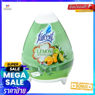 เจลปรับอากาศ FARCENT EGG 170g LEMONAIR FRESHENER GEL FARCENT EGG 170g LEMON