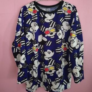เสื้อโอเวอร์ไซต์ พิมพ์ลายในตัว ลายน่ารักม๊าก