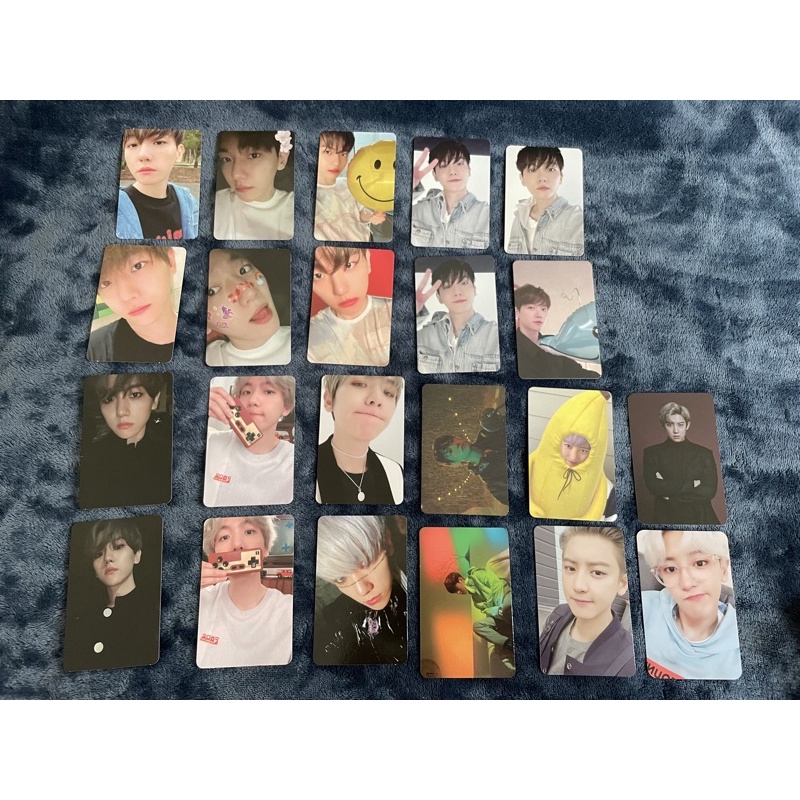 ขายเหมา การ์ด EXO ของแท้ Baekhyun + Chanyeol