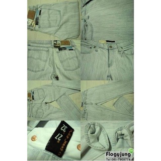 Nudie Tight Long John Blond Denim W27L32 แท้100%