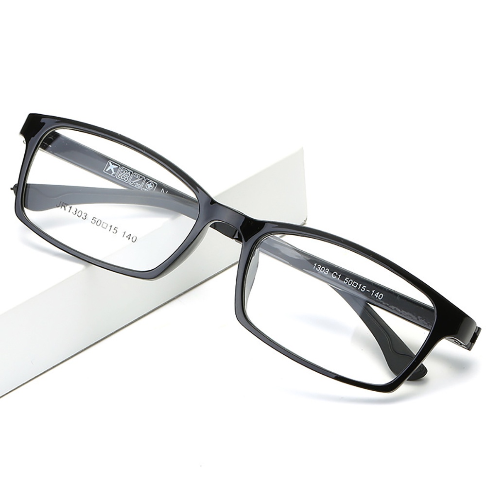 กรอบแว่นตาพลาสติก unisex TR90 แฟชั่น JR1303 (ขนาด 50/15/140)