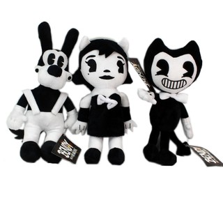 1pcs 30cm Bendy ของเล่นตุ๊กตาเกม Bendy และเครื่องหมึก Bendy &amp; Boris &amp; Alice Angel ตุ๊กตาของขวัญตุ๊กตายัดไส้สำหรับเด็ก