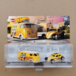 Hotwheels รุ่น Volkswagen T1 , Volkswagen Beetle Mooneys ล้อยาง