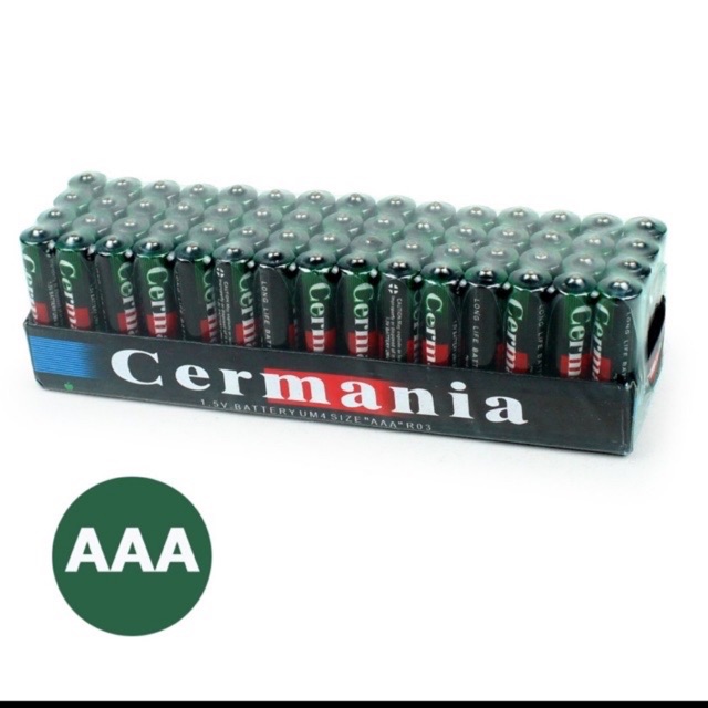 [60 ก้อน] ถ่านลองสินค้า AA, AAA Germania ราคาถูก