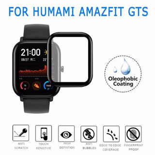 ฟิล์มกันรอยหน้าจอ 3 D สําหรับ Xiaomi Huami Amazfit Gts