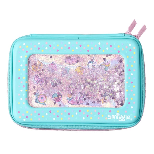 🌈❤️Shimmy shake hardtop pencil case 🌈กล่องดินสอ smiggle แท้💯% รุ่นฮิตค่ะ