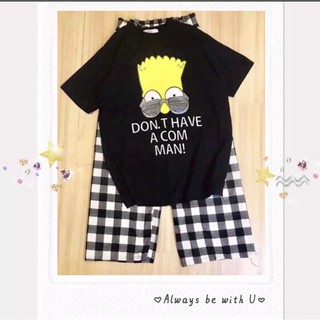 【cotton Tshirts👕】👚เสื้อยืดแฟชั่นคอกลม🎈ลายการ์ตูน🌟 ผ้าCotton💯%